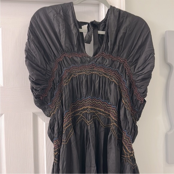 Free People Love on the Run Black Dress EUC - Picture 12 of 14
